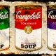 Campbells Soups Beautiful Pop Art Mix Media Painting by Bisca