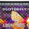 Butterfly Express Yellow, Amazing AMEX Art, American Express Mix Media Pop Art