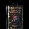 AMEX Pop Art Sculpture, Perfume Black Gold and Holographic Bottle coated with epoxy resin