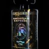 AMEX Pop Art Sculpture, Perfume Black Gold and Holographic Bottle coated with epoxy resin