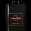 Chanel No5 Black Classic Bottle, Amazing No5 Art Sculpture, Mix Media Pop Art Sculpture