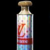 LV Pop Art Sculpture, Perfume Red Gold and Holographic Bottle coated with epoxy resin