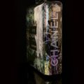 POP ART Sculpture 15″ Chanel Abstract Luxury Perfume Designer Bottle, POP Art Mix Media Holographic Sculpture