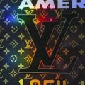 LV Classic, Awesome Original AMEX Art, American Express Mix Media Pop Art Painting by Bisca