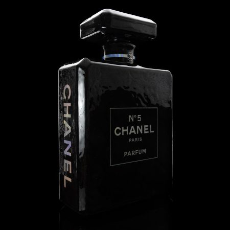 Pop Art Sculpture | 36″ Holographic Luxury Classic Perfume Designer Bottle