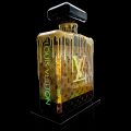 Pop Art Sculpture | 36″ Holographic Dipping Gold Perfume Designer Bottle